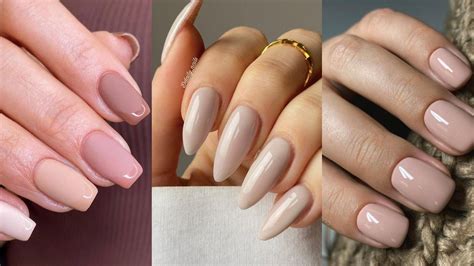 uñas naturales nude|Uñas nude: 9 ideas naturales y sutiles que combinarán con todos。